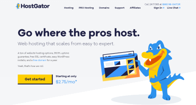 hostgator web hosting